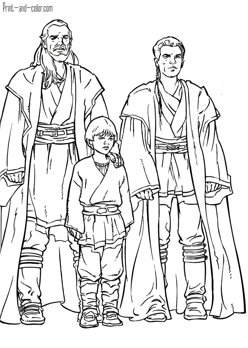 140+ Star Wars Coloring Pages Collection 127