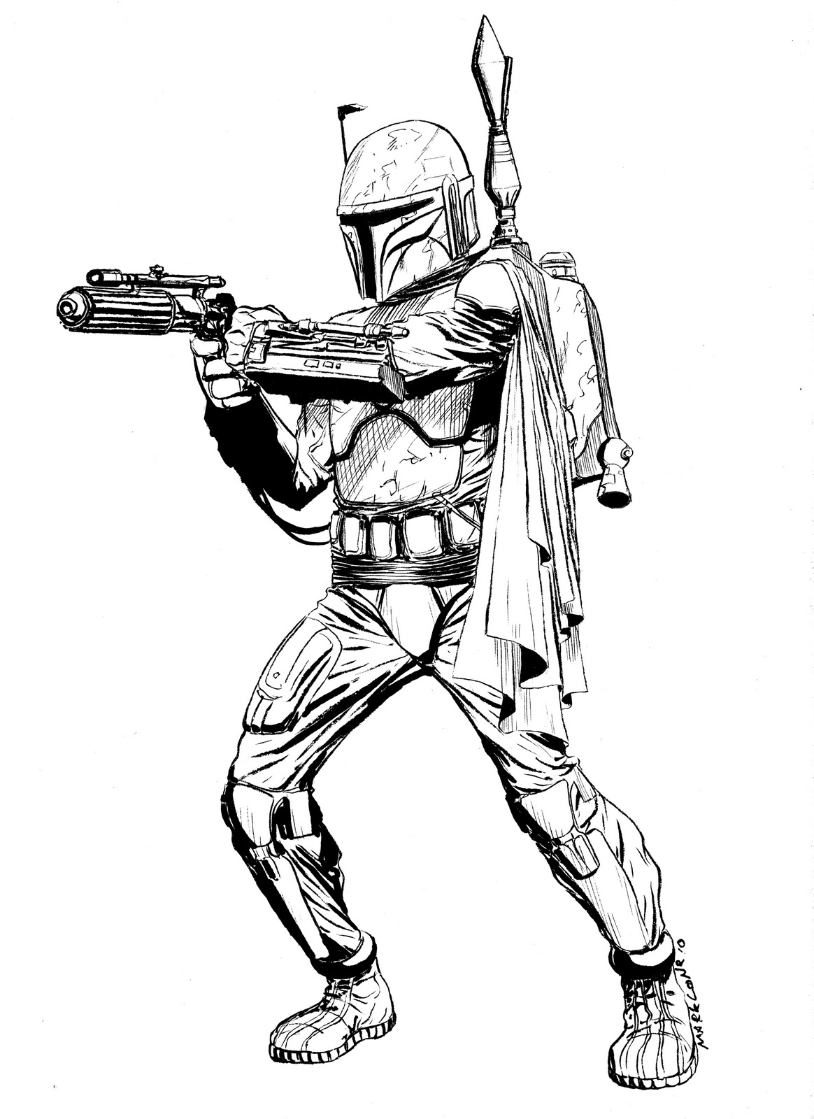 140+ Star Wars Coloring Pages Collection 132