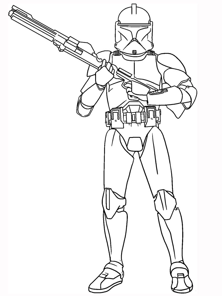 140+ Star Wars Coloring Pages Collection 138