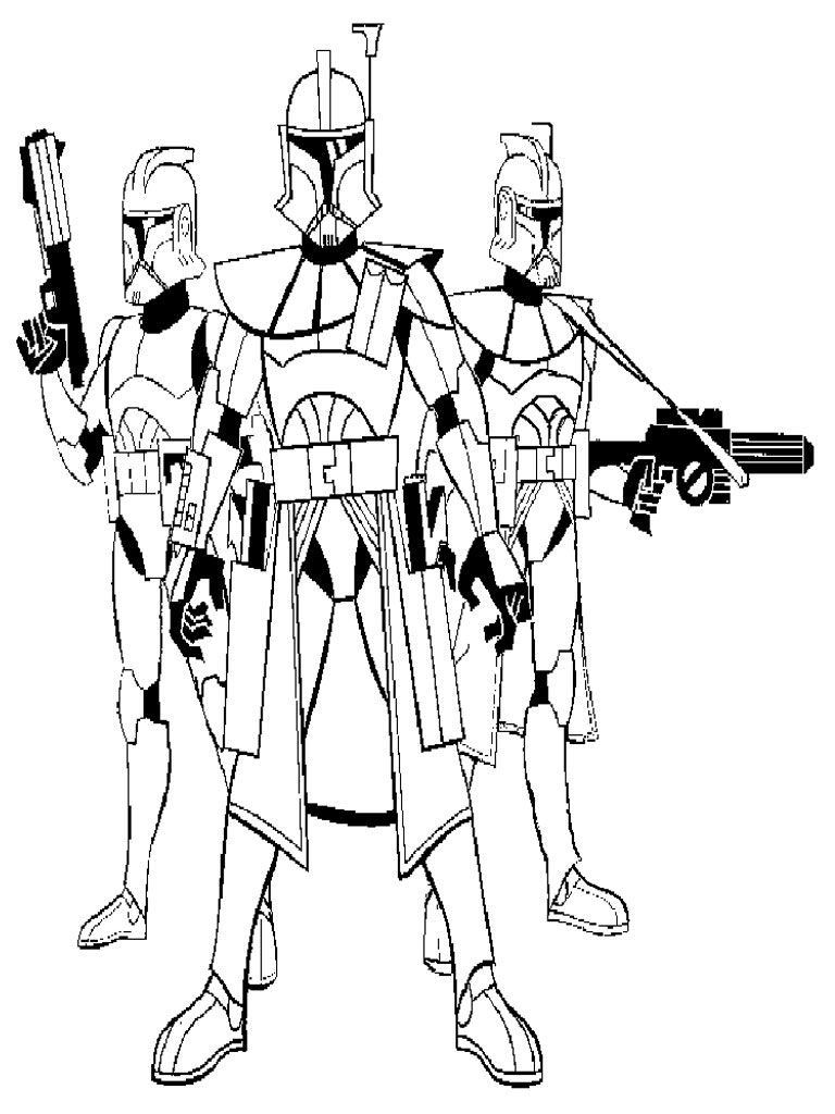 140+ Star Wars Coloring Pages Collection 139