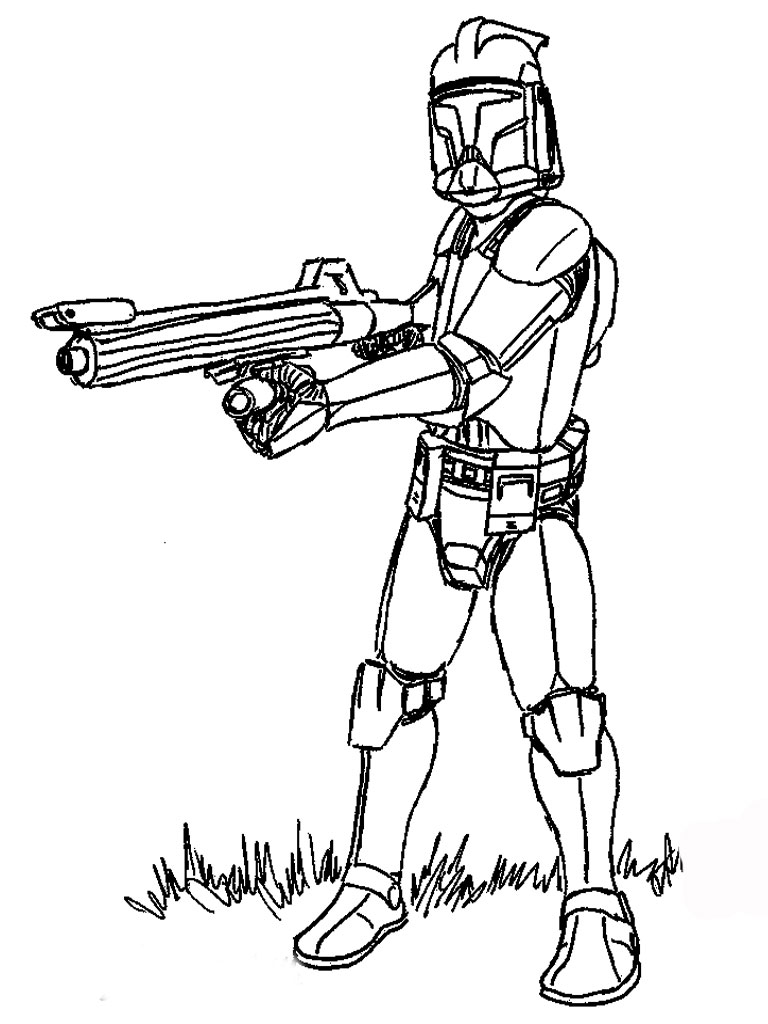 140+ Star Wars Coloring Pages Collection 140