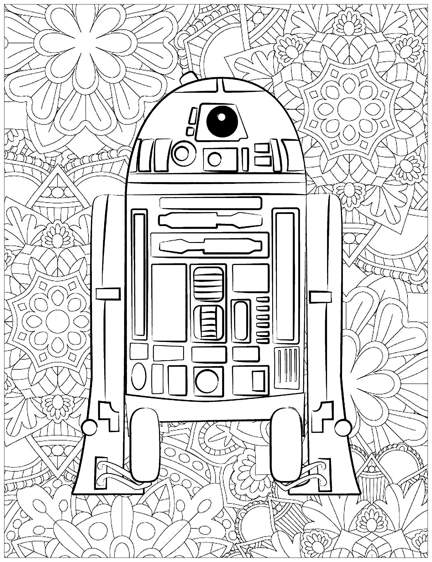 140+ Star Wars Coloring Pages Collection 141