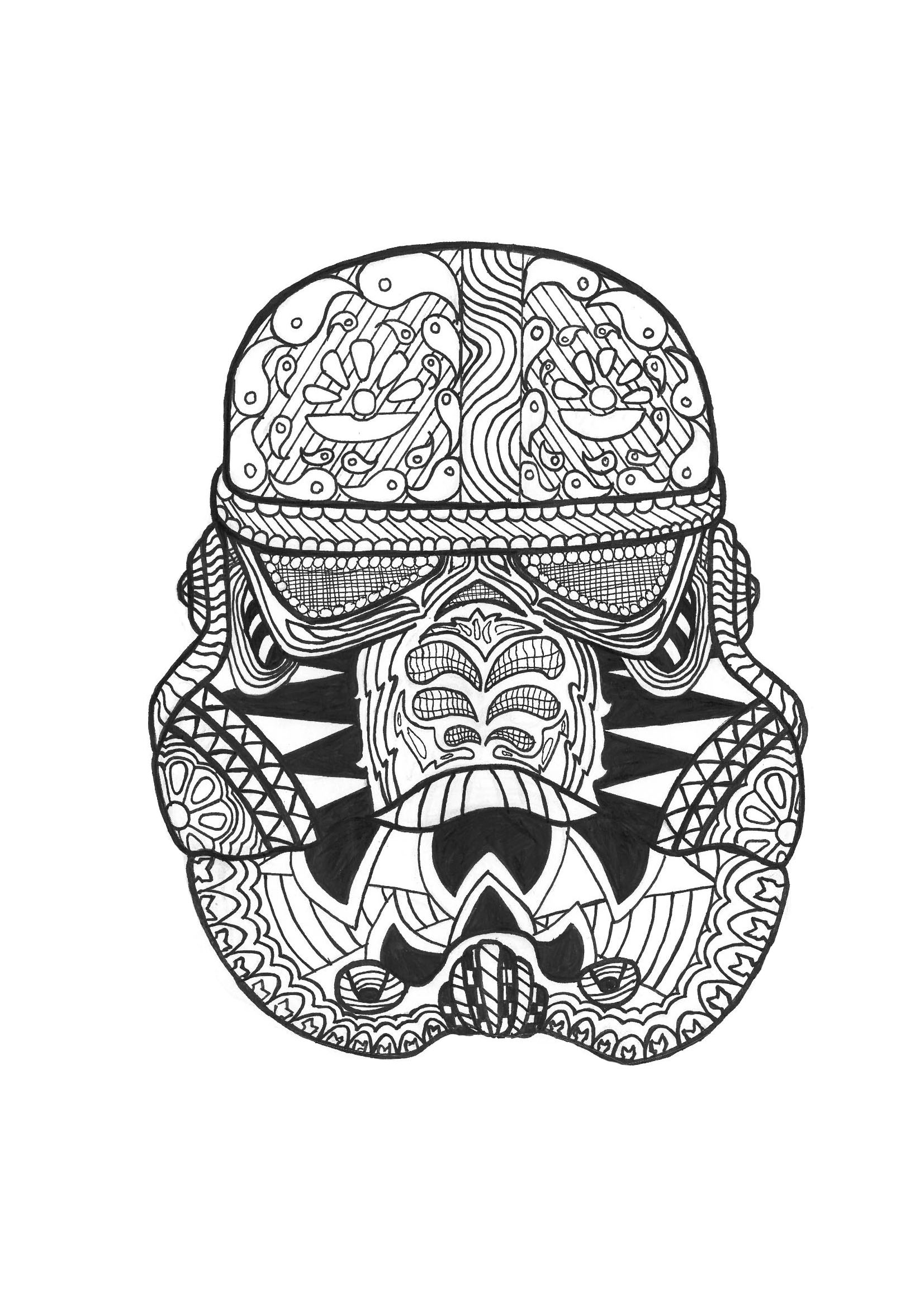 140+ Star Wars Coloring Pages Collection 18