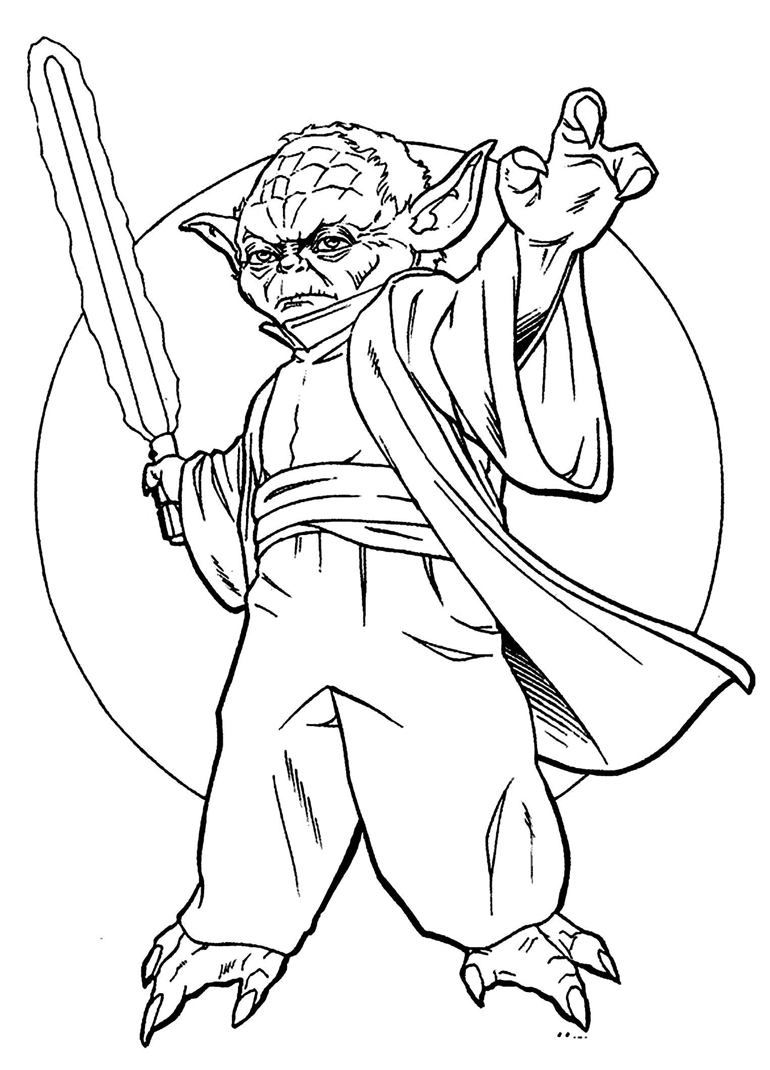 140+ Star Wars Coloring Pages Collection 20