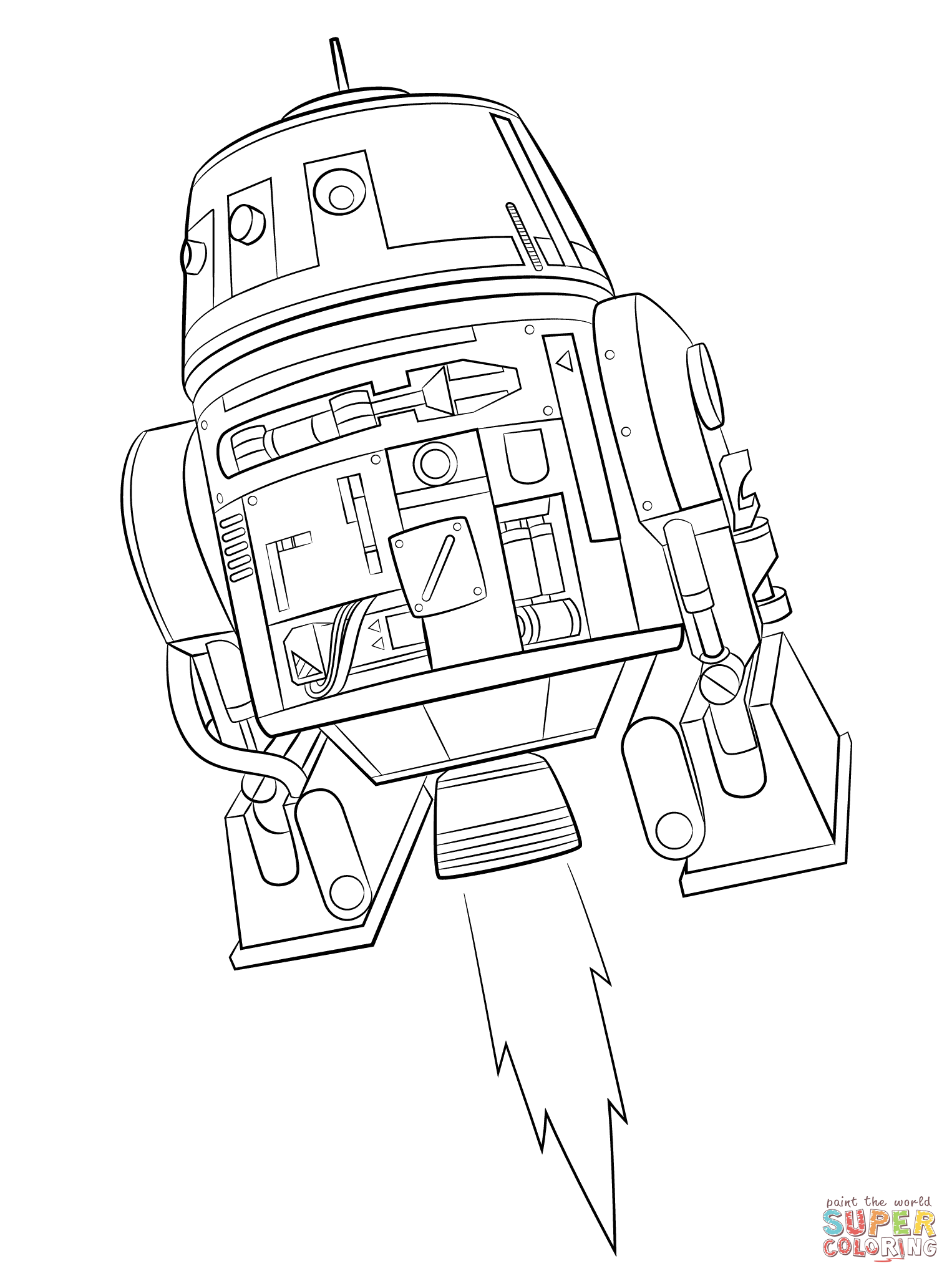 140+ Star Wars Coloring Pages Collection 21