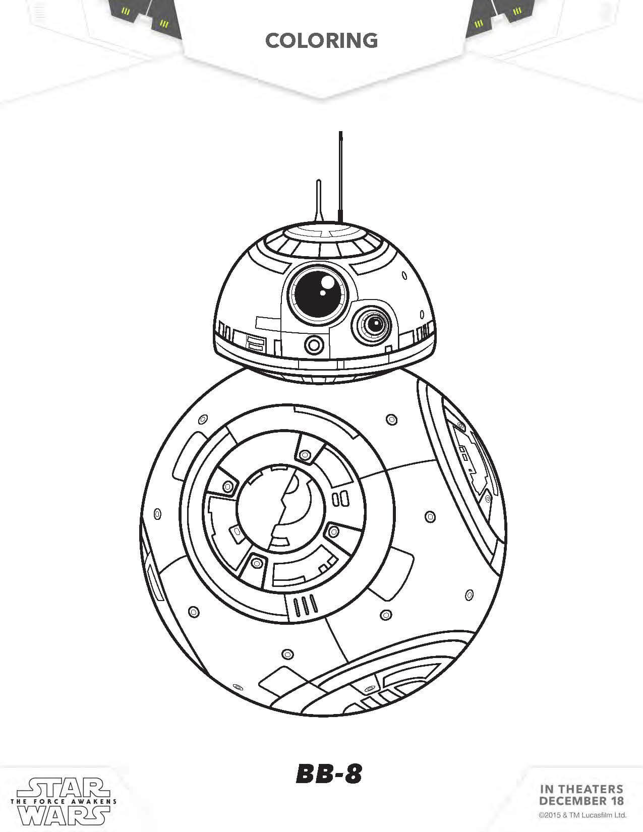 140+ Star Wars Coloring Pages Collection 26