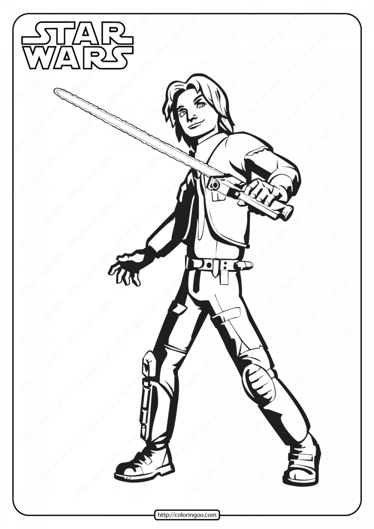 140+ Star Wars Coloring Pages Collection 28