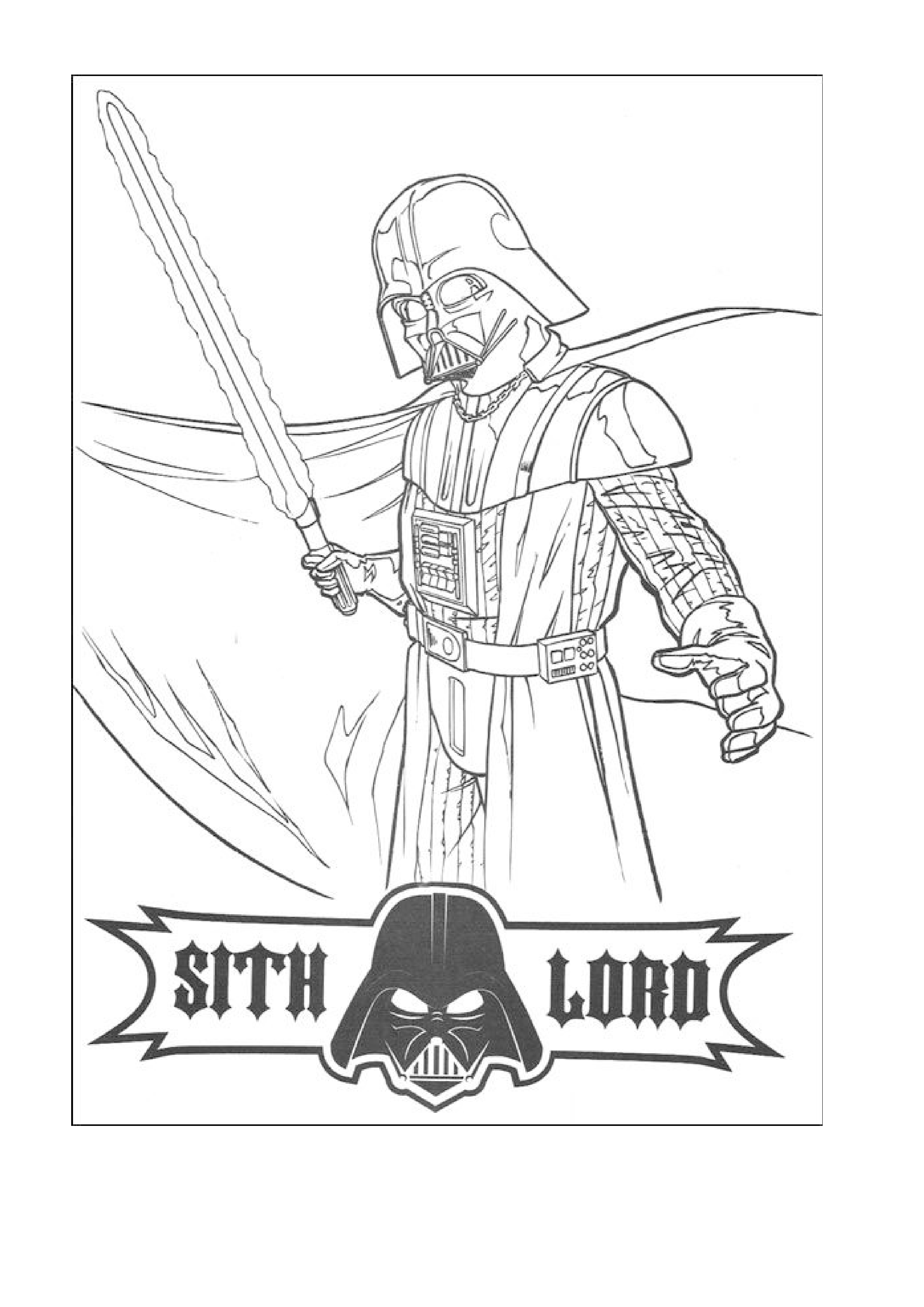 140+ Star Wars Coloring Pages Collection 3