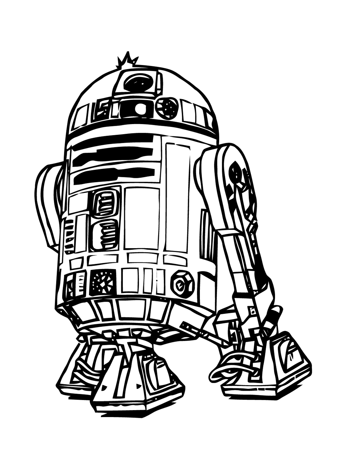 140+ Star Wars Coloring Pages Collection 34