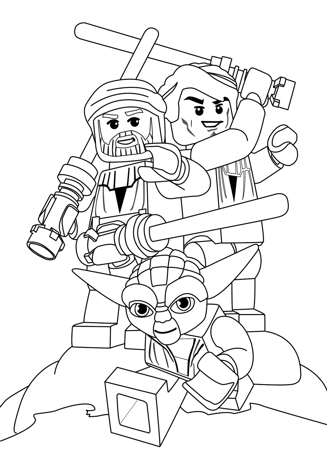 140+ Star Wars Coloring Pages Collection 36