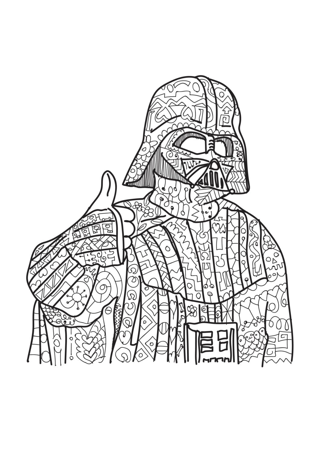 140+ Star Wars Coloring Pages Collection 39