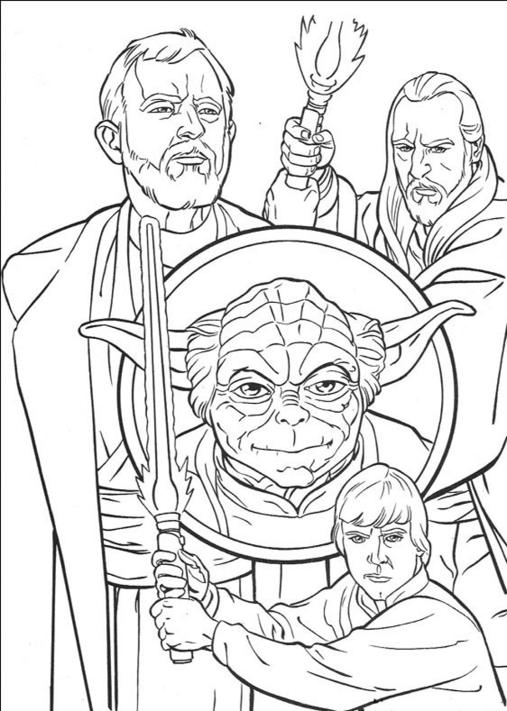 140+ Star Wars Coloring Pages Collection 41