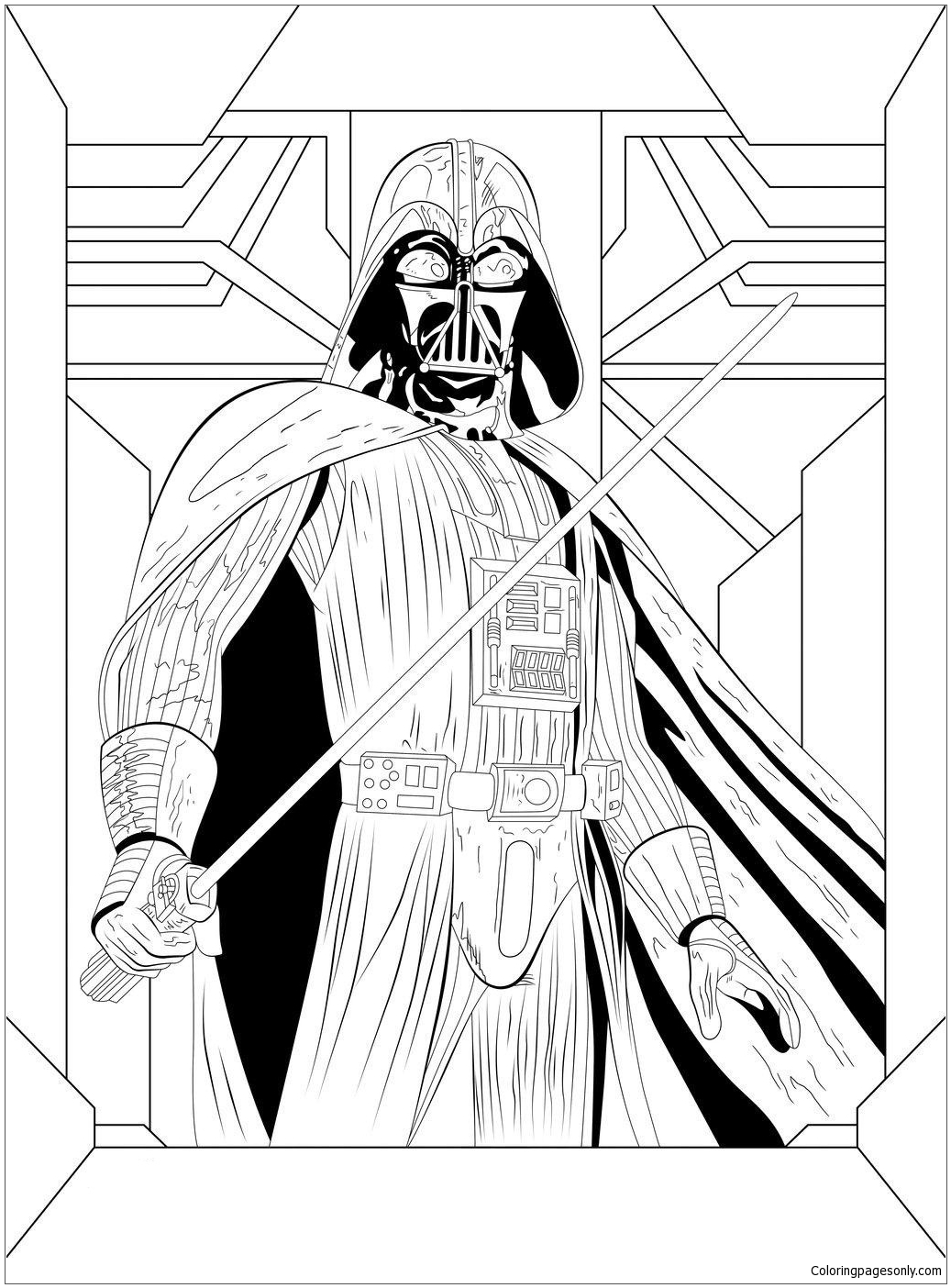 140+ Star Wars Coloring Pages Collection 42