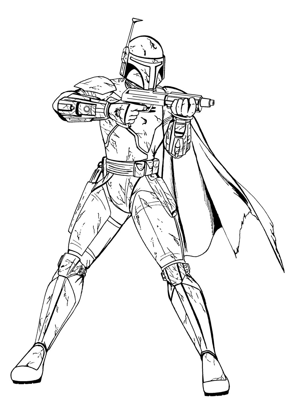 140+ Star Wars Coloring Pages Collection 43