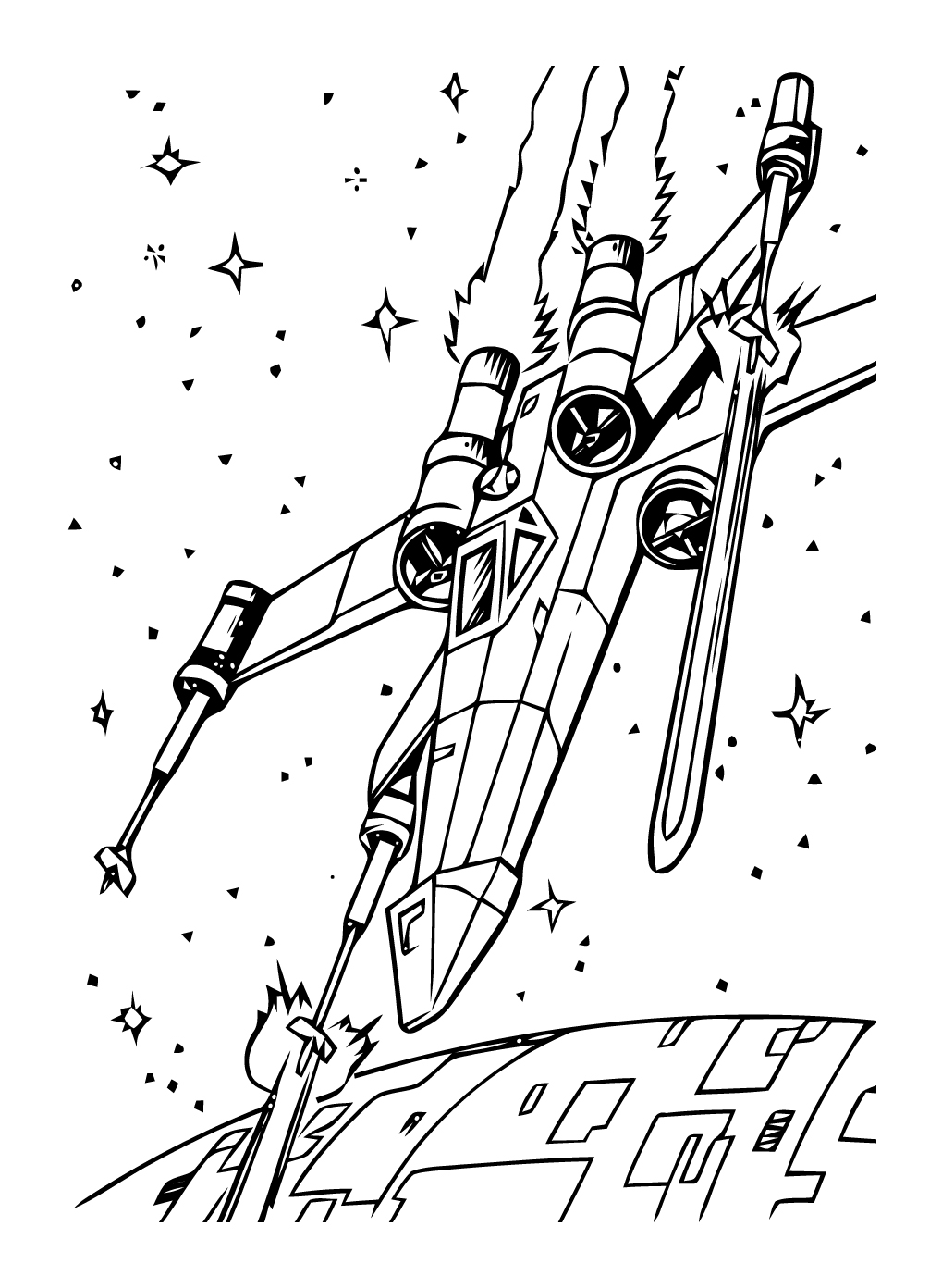 140+ Star Wars Coloring Pages Collection 44