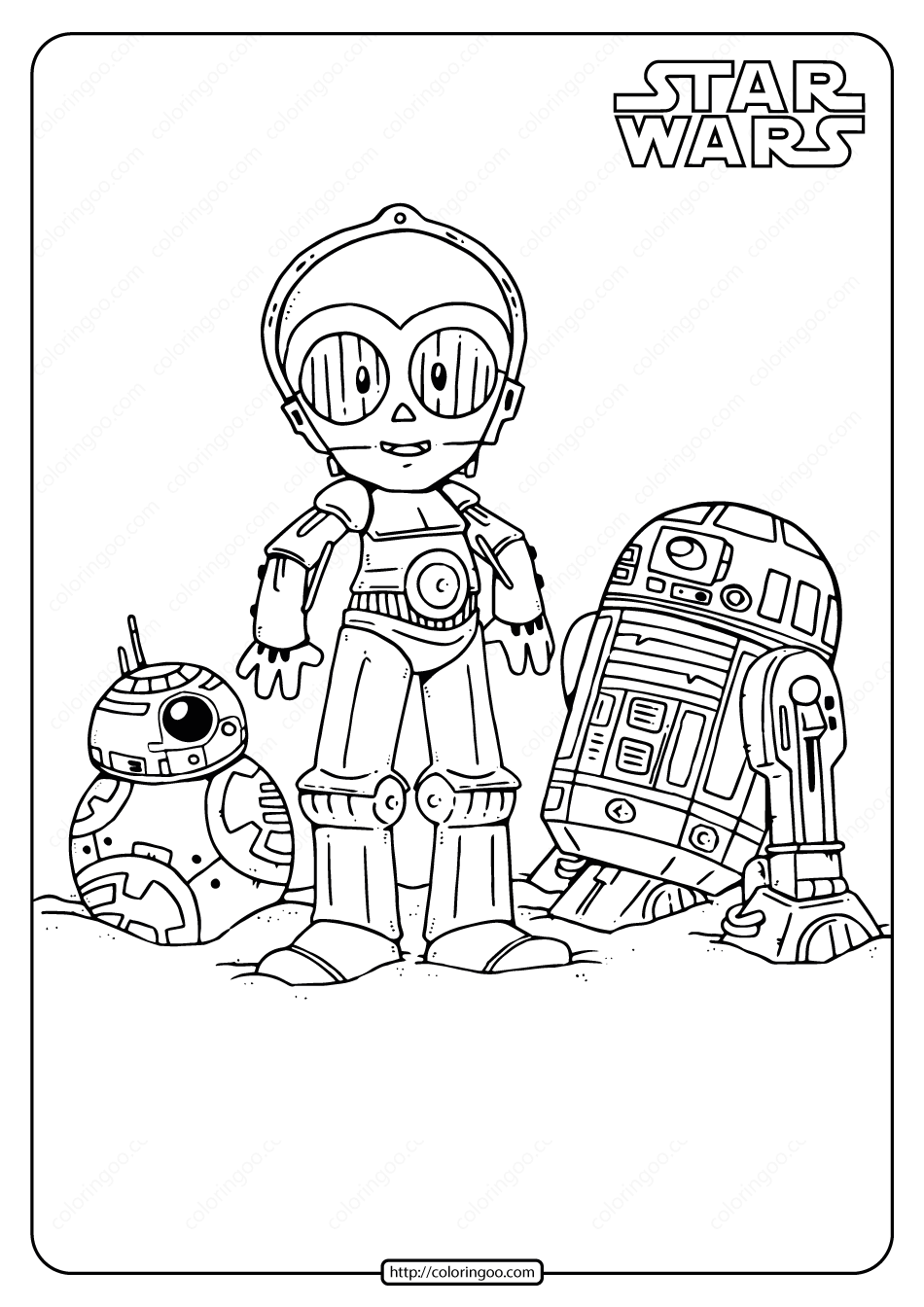 140+ Star Wars Coloring Pages Collection 46