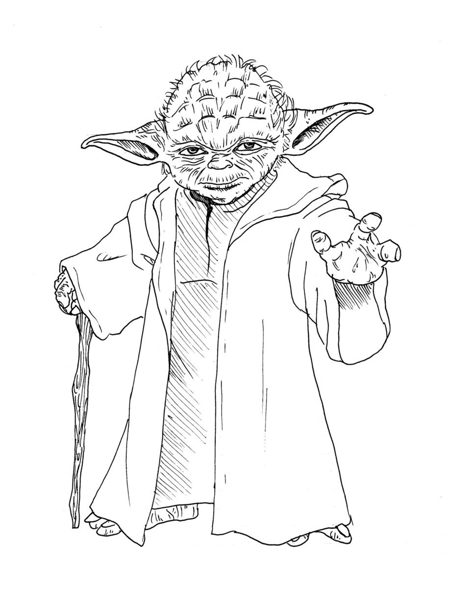 140+ Star Wars Coloring Pages Collection 53