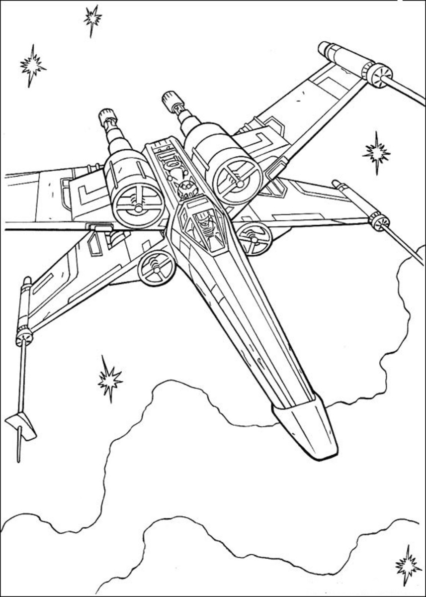 140+ Star Wars Coloring Pages Collection 56