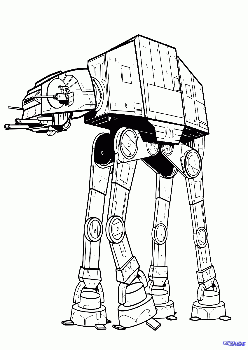 140+ Star Wars Coloring Pages Collection 58