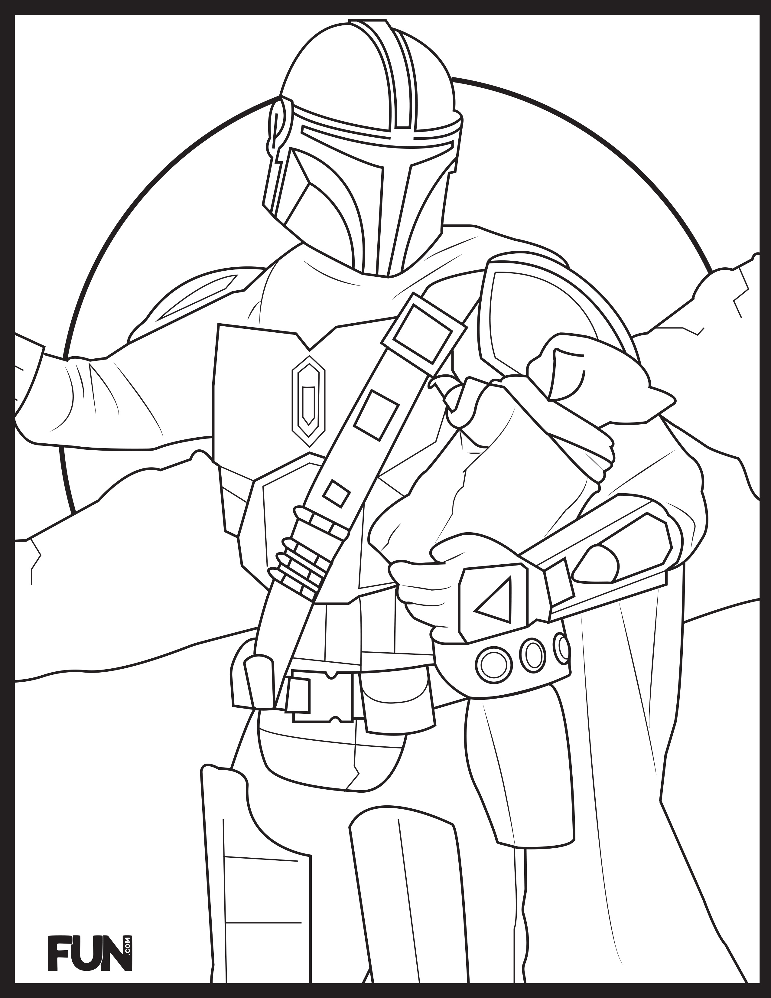 140+ Star Wars Coloring Pages Collection 6