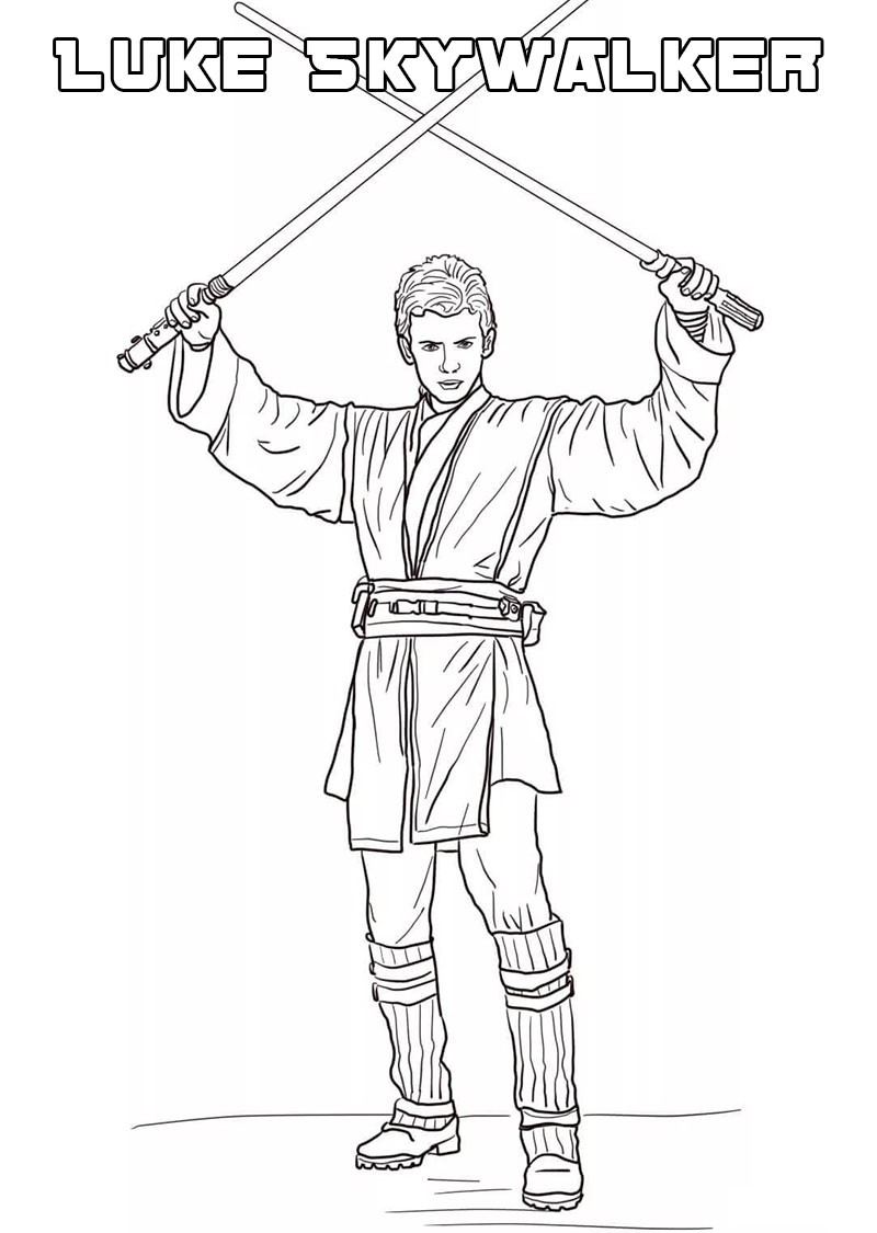 140+ Star Wars Coloring Pages Collection 63