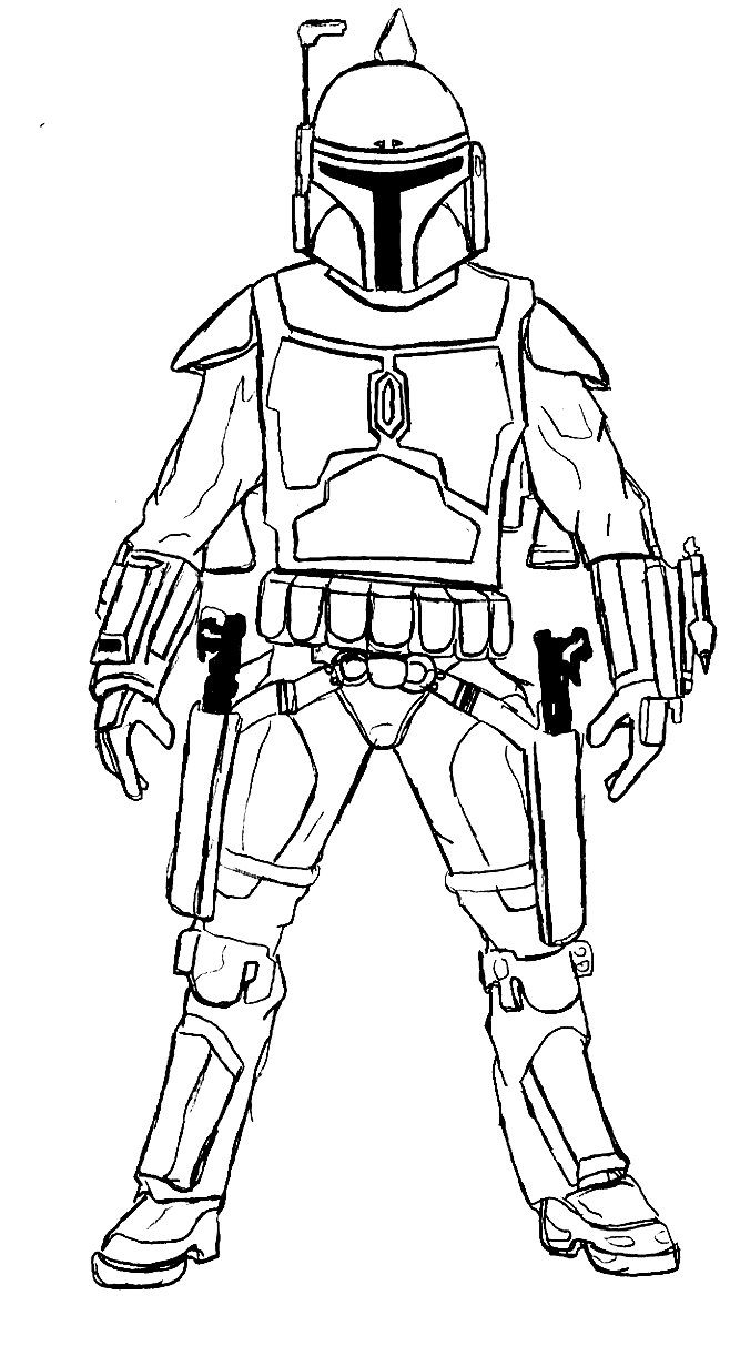 140+ Star Wars Coloring Pages Collection 70