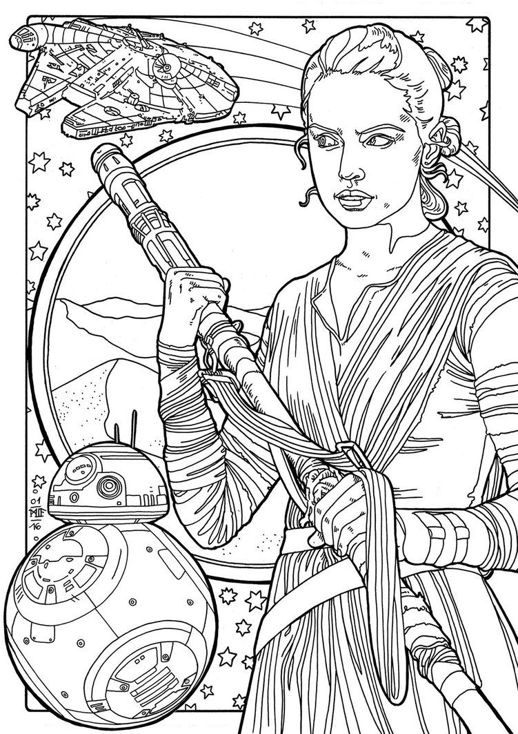 140+ Star Wars Coloring Pages Collection 72