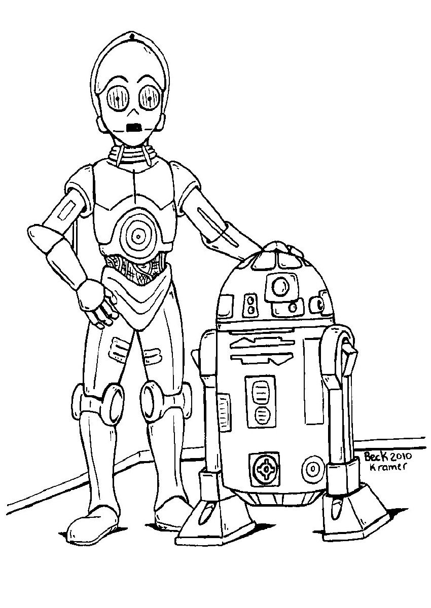 140+ Star Wars Coloring Pages Collection 73