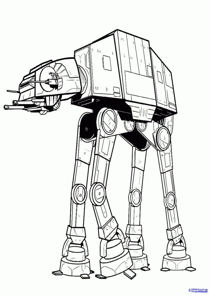 140+ Star Wars Coloring Pages Collection 74