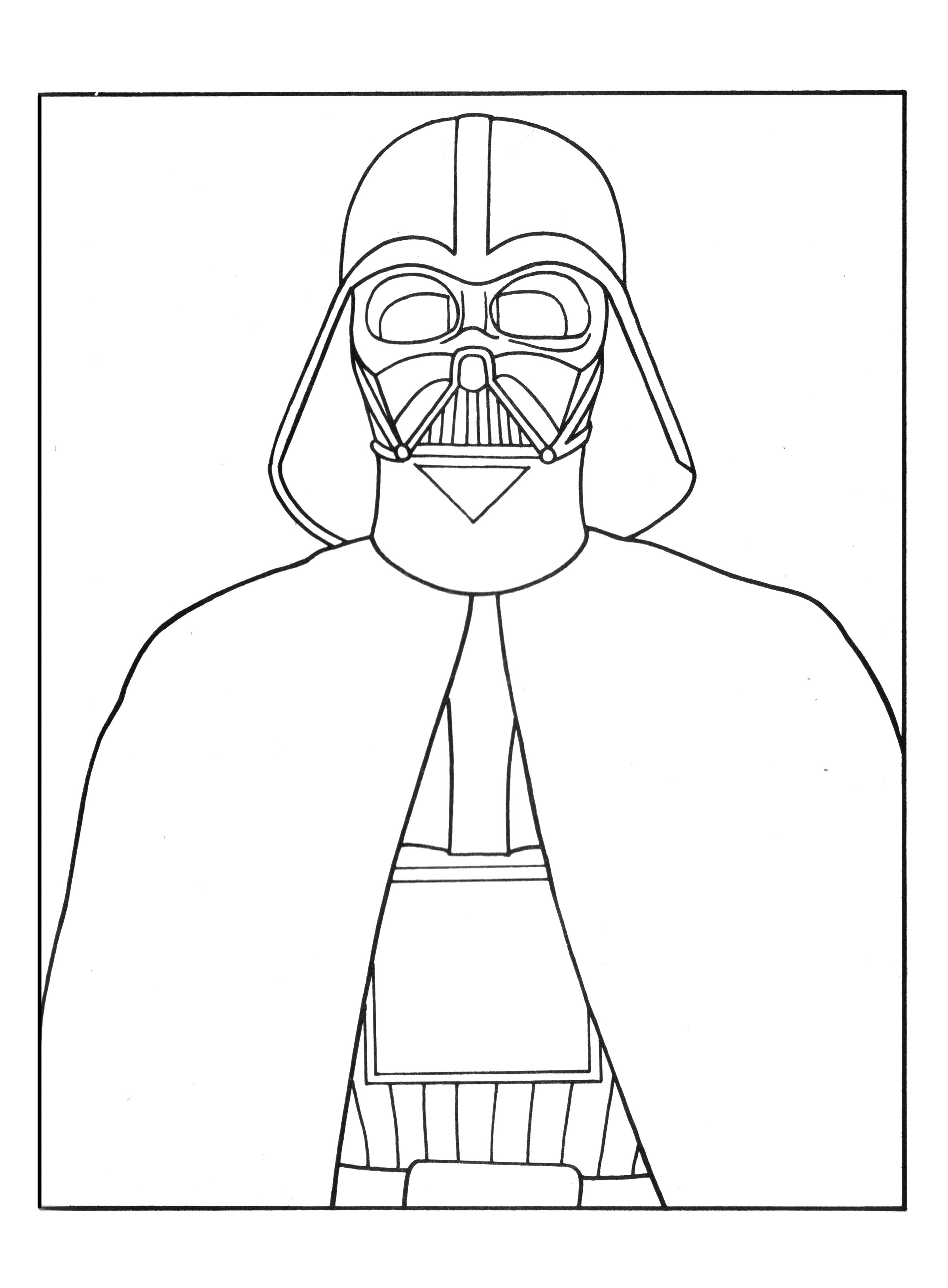 140+ Star Wars Coloring Pages Collection 9