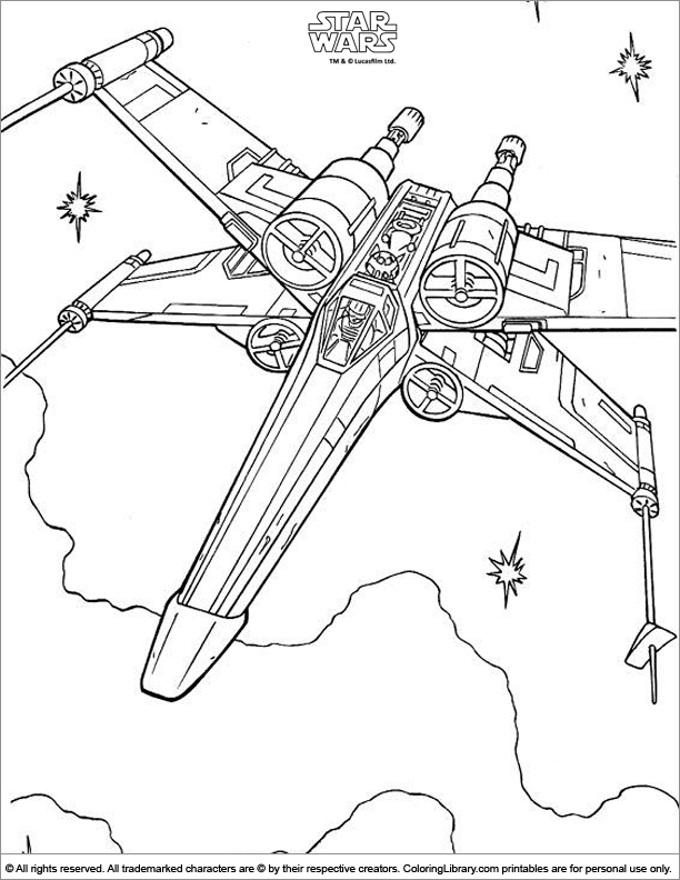 140+ Star Wars Coloring Pages Collection 93