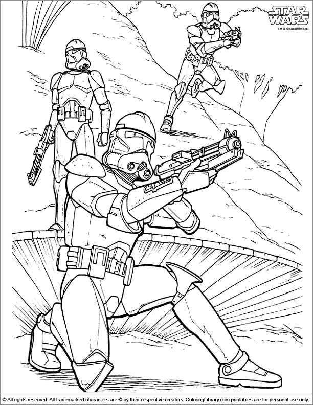 140+ Star Wars Coloring Pages Collection 95