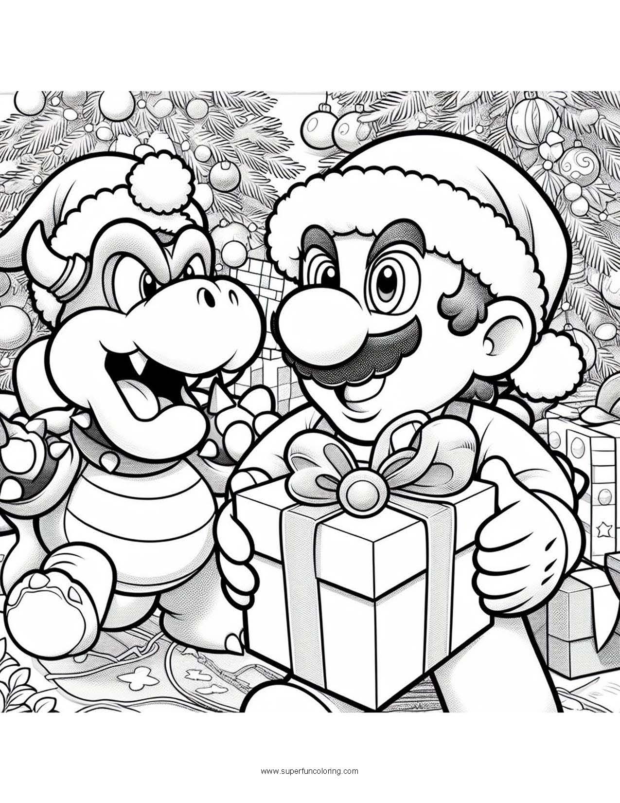 160+ Luigi Coloring Pages FREE Printable 10