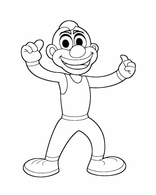 160+ Luigi Coloring Pages FREE Printable 114