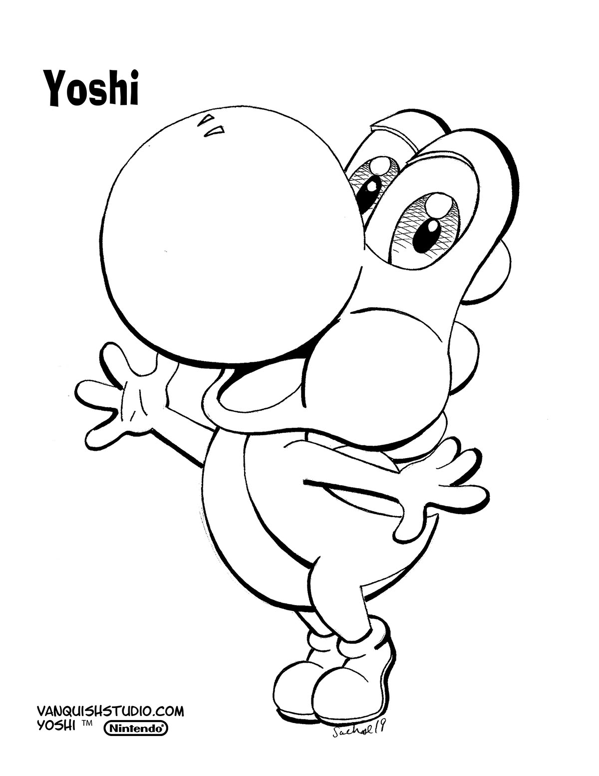 160+ Luigi Coloring Pages FREE Printable 12