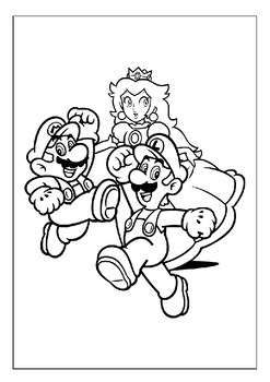 160+ Luigi Coloring Pages FREE Printable 133