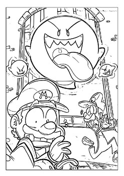 160+ Luigi Coloring Pages FREE Printable 135