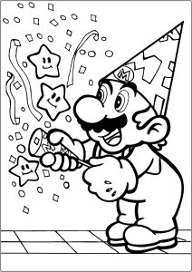 160+ Luigi Coloring Pages FREE Printable 143