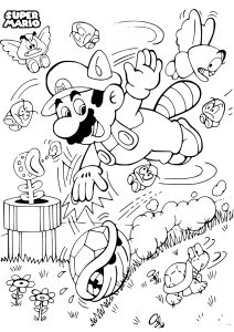 160+ Luigi Coloring Pages FREE Printable 145