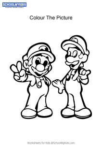 160+ Luigi Coloring Pages FREE Printable 146