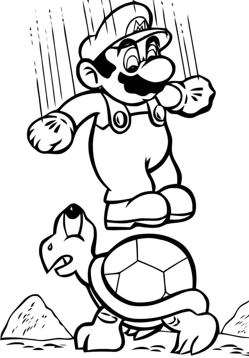 160+ Luigi Coloring Pages FREE Printable 19