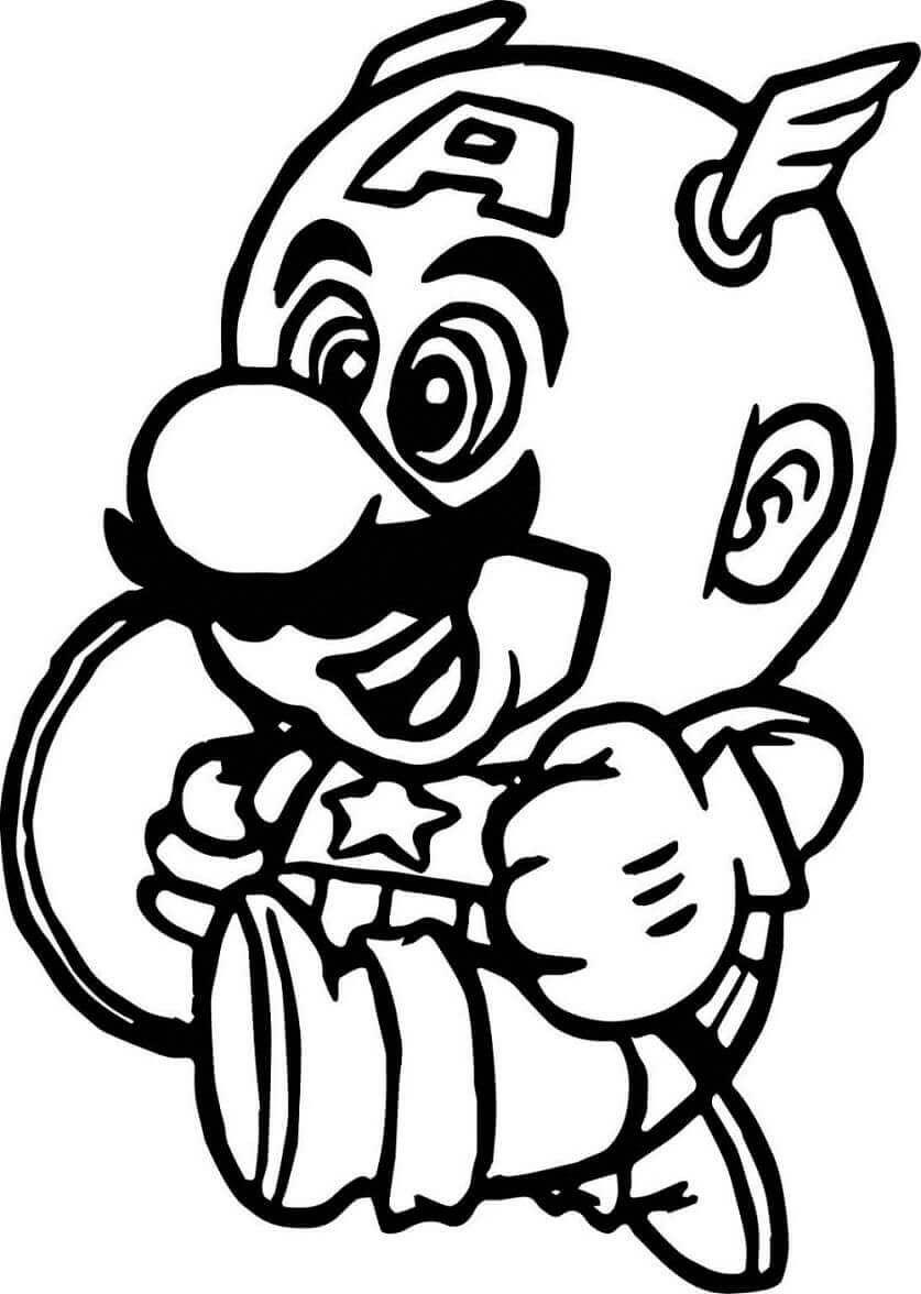 160+ Luigi Coloring Pages FREE Printable 22