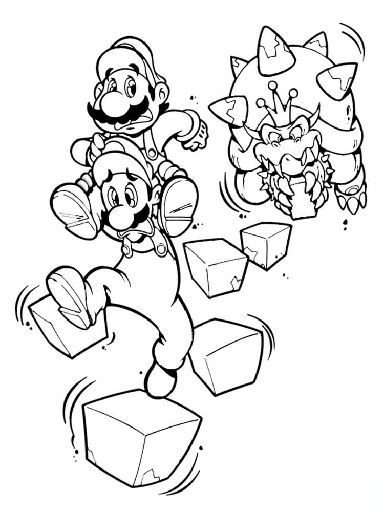 160+ Luigi Coloring Pages FREE Printable 44