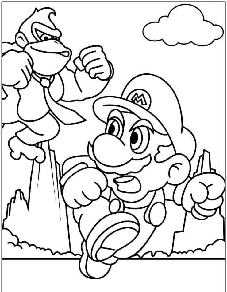 160+ Luigi Coloring Pages FREE Printable 49