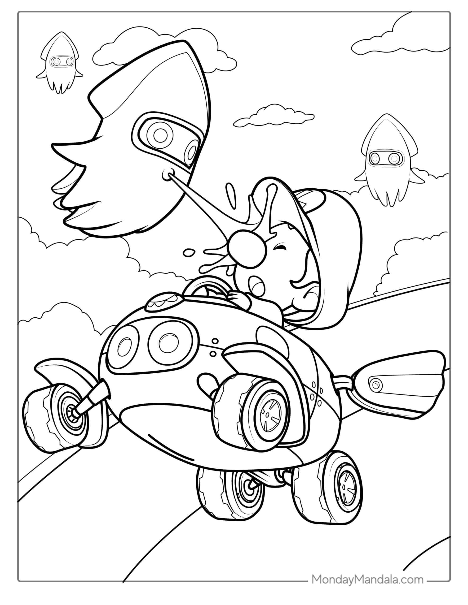 160+ Luigi Coloring Pages FREE Printable 54