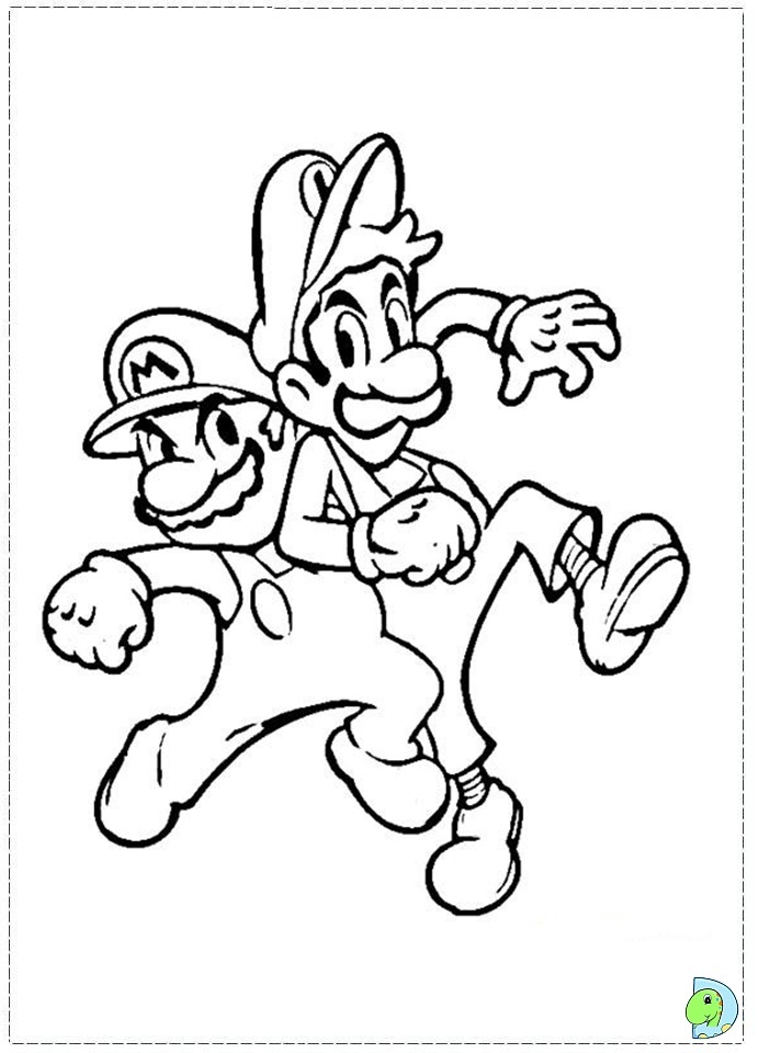 160+ Luigi Coloring Pages FREE Printable 58