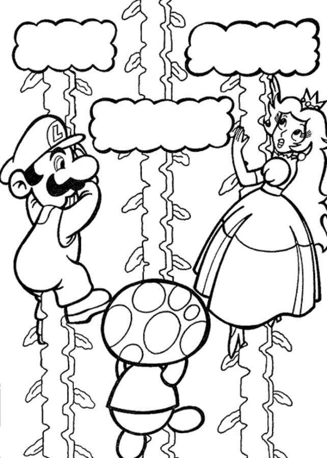 160+ Luigi Coloring Pages FREE Printable 63