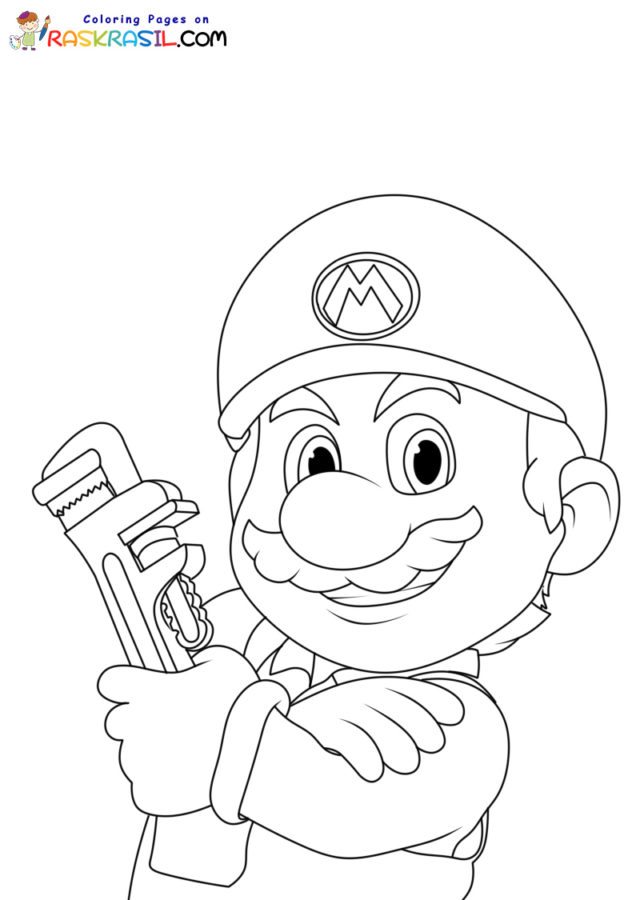 160+ Luigi Coloring Pages FREE Printable 65