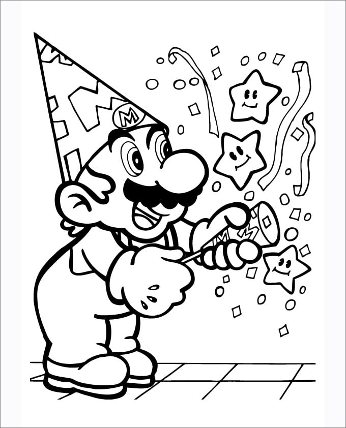 160+ Luigi Coloring Pages FREE Printable 66