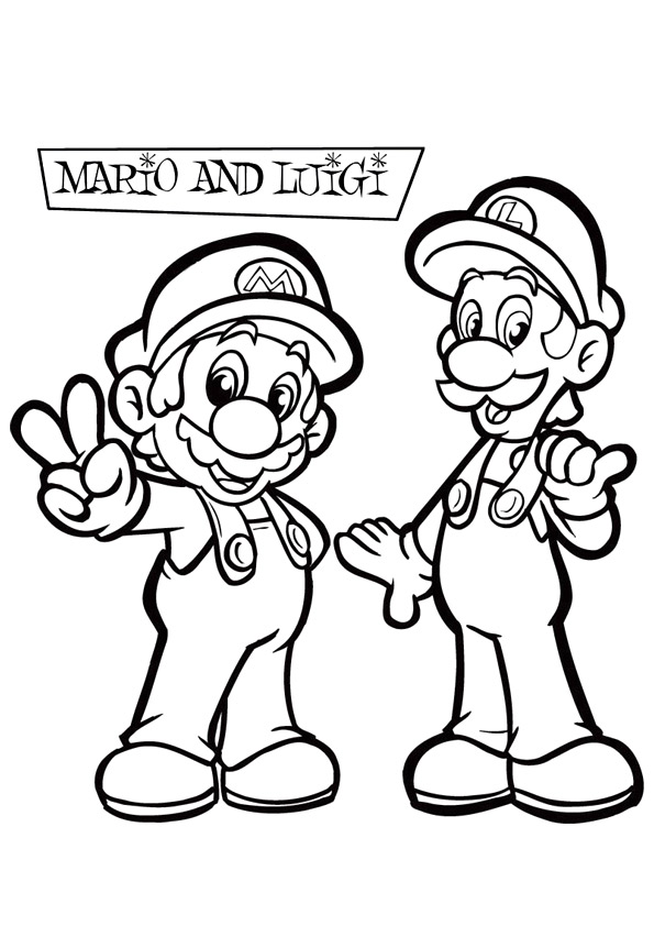 160+ Luigi Coloring Pages FREE Printable 81